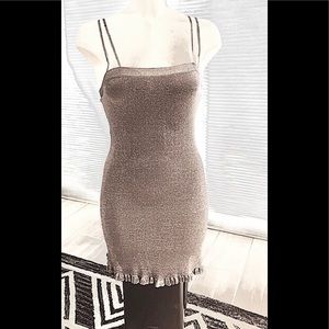 IISL NY Metallic Dress